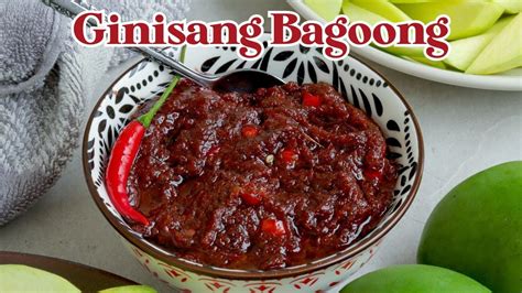 Bagoong isda recipe